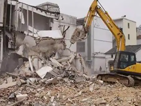 沙田镇旧房改造拆除